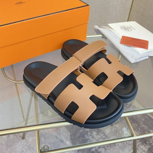 Cheap Hermes Slippers For Men #1217182 Replica Wholesale [$76.00 USD] [ITEM#1217182] on Replica Hermes Slippers