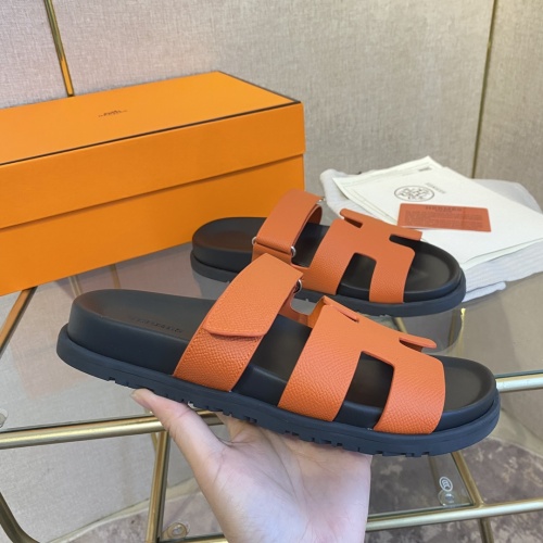 Cheap Hermes Slippers For Men #1217190 Replica Wholesale [$76.00 USD] [ITEM#1217190] on Replica Hermes Slippers