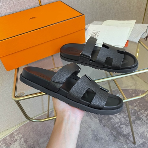 Cheap Hermes Slippers For Men #1217197 Replica Wholesale [$76.00 USD] [ITEM#1217197] on Replica Hermes Slippers