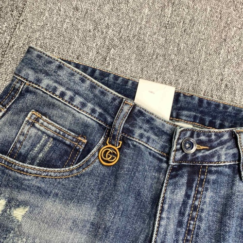 Cheap Gucci Jeans For Men #1217209 Replica Wholesale [$76.00 USD] [ITEM#1217209] on Replica Gucci Jeans