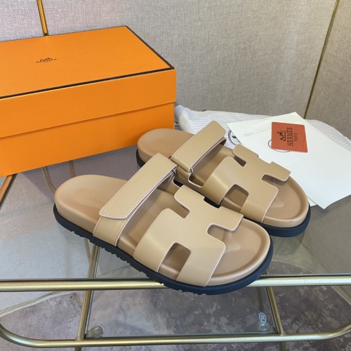 Cheap Hermes Slippers For Men #1217221 Replica Wholesale [$82.00 USD] [ITEM#1217221] on Replica Hermes Slippers