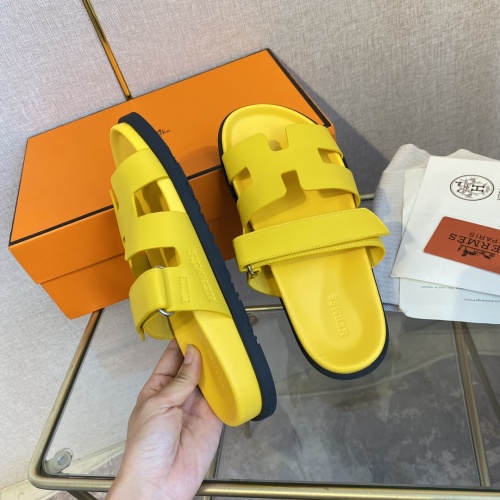 Cheap Hermes Slippers For Men #1217223 Replica Wholesale [$82.00 USD] [ITEM#1217223] on Replica Hermes Slippers