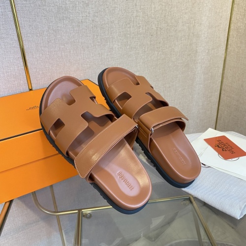 Cheap Hermes Slippers For Men #1217225 Replica Wholesale [$82.00 USD] [ITEM#1217225] on Replica Hermes Slippers