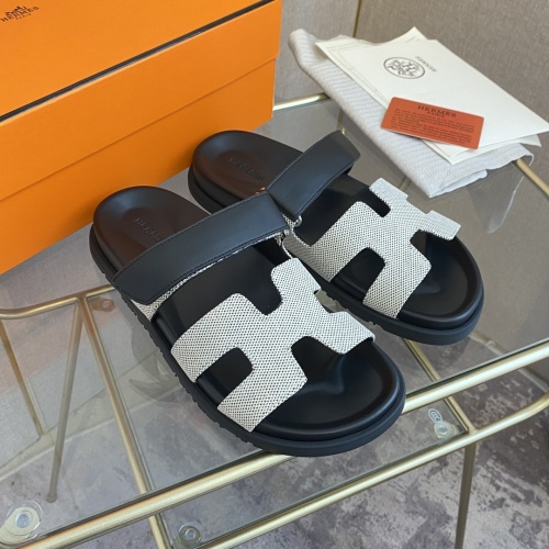 Cheap Hermes Slippers For Men #1217232 Replica Wholesale [$82.00 USD] [ITEM#1217232] on Replica Hermes Slippers