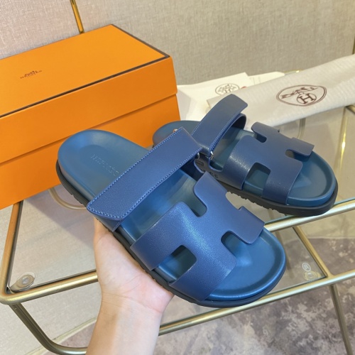 Cheap Hermes Slippers For Men #1217238 Replica Wholesale [$82.00 USD] [ITEM#1217238] on Replica Hermes Slippers