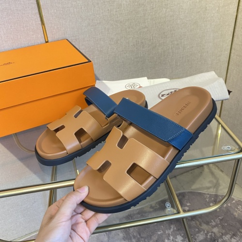 Cheap Hermes Slippers For Men #1217241 Replica Wholesale [$82.00 USD] [ITEM#1217241] on Replica Hermes Slippers