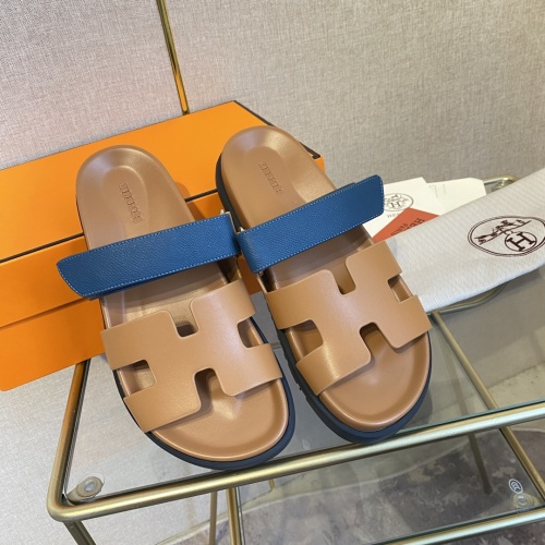 Cheap Hermes Slippers For Men #1217241 Replica Wholesale [$82.00 USD] [ITEM#1217241] on Replica Hermes Slippers