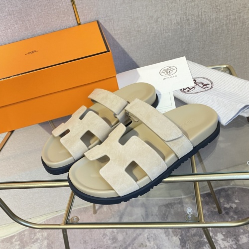 Cheap Hermes Slippers For Men #1217248 Replica Wholesale [$82.00 USD] [ITEM#1217248] on Replica Hermes Slippers