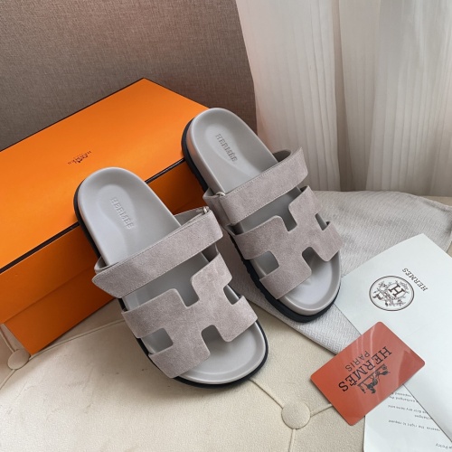 Cheap Hermes Slippers For Women #1217249 Replica Wholesale [$82.00 USD] [ITEM#1217249] on Replica Hermes Slippers