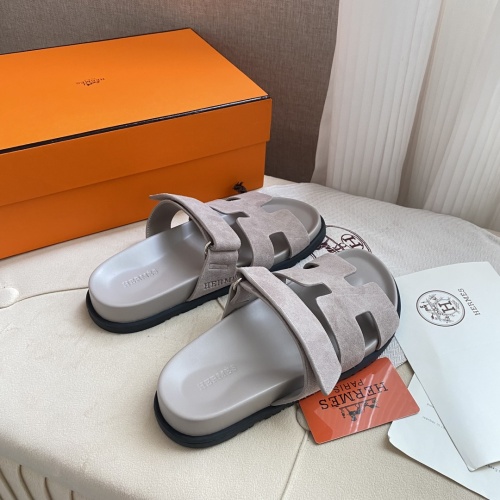 Cheap Hermes Slippers For Men #1217250 Replica Wholesale [$82.00 USD] [ITEM#1217250] on Replica Hermes Slippers