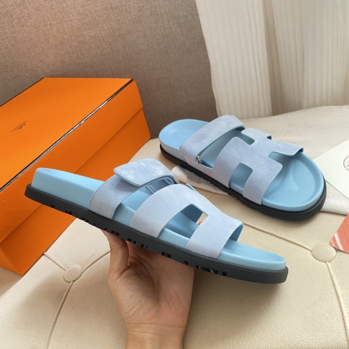 Cheap Hermes Slippers For Women #1217251 Replica Wholesale [$82.00 USD] [ITEM#1217251] on Replica Hermes Slippers