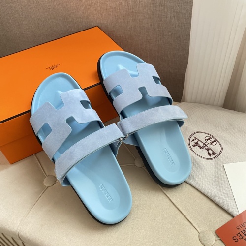 Cheap Hermes Slippers For Men #1217252 Replica Wholesale [$82.00 USD] [ITEM#1217252] on Replica Hermes Slippers