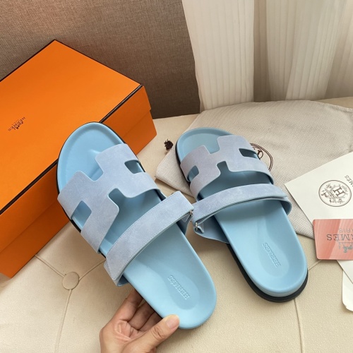 Cheap Hermes Slippers For Men #1217252 Replica Wholesale [$82.00 USD] [ITEM#1217252] on Replica Hermes Slippers