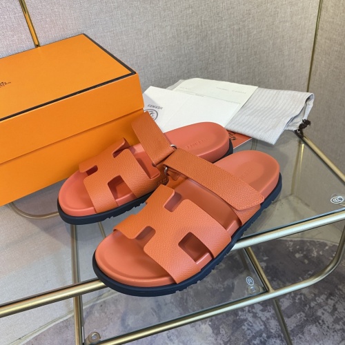 Cheap Hermes Slippers For Men #1217256 Replica Wholesale [$82.00 USD] [ITEM#1217256] on Replica Hermes Slippers