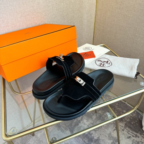 Cheap Hermes Slippers For Men #1217267 Replica Wholesale [$76.00 USD] [ITEM#1217267] on Replica Hermes Slippers