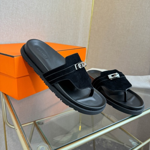 Cheap Hermes Slippers For Men #1217267 Replica Wholesale [$76.00 USD] [ITEM#1217267] on Replica Hermes Slippers