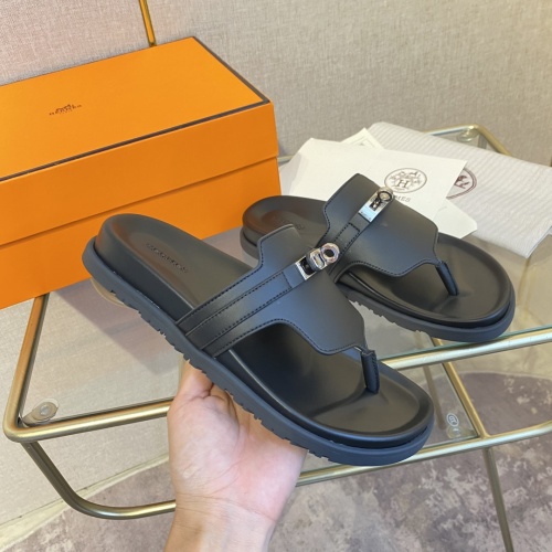 Cheap Hermes Slippers For Men #1217269 Replica Wholesale [$76.00 USD] [ITEM#1217269] on Replica Hermes Slippers