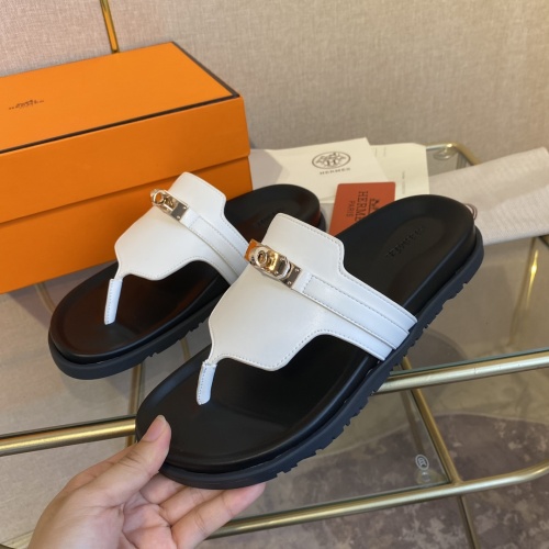 Cheap Hermes Slippers For Men #1217273 Replica Wholesale [$76.00 USD] [ITEM#1217273] on Replica Hermes Slippers