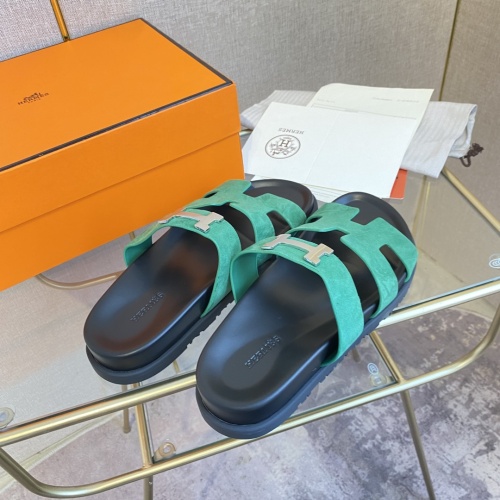 Cheap Hermes Slippers For Men #1217277 Replica Wholesale [$76.00 USD] [ITEM#1217277] on Replica Hermes Slippers