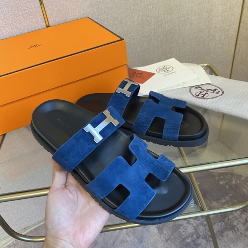 Cheap Hermes Slippers For Men #1217279 Replica Wholesale [$76.00 USD] [ITEM#1217279] on Replica Hermes Slippers