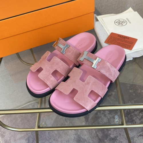 Cheap Hermes Slippers For Women #1217286 Replica Wholesale [$82.00 USD] [ITEM#1217286] on Replica Hermes Slippers