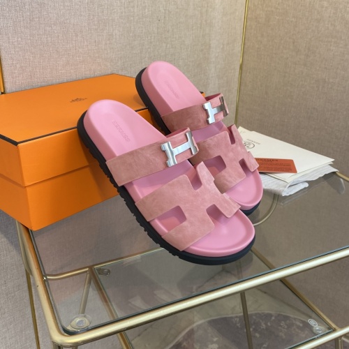 Cheap Hermes Slippers For Women #1217286 Replica Wholesale [$82.00 USD] [ITEM#1217286] on Replica Hermes Slippers