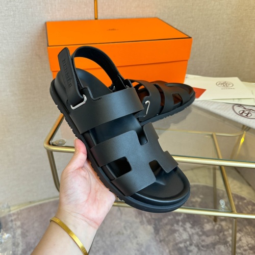 Cheap Hermes Sandal For Men #1217289 Replica Wholesale [$80.00 USD] [ITEM#1217289] on Replica Hermes Sandal