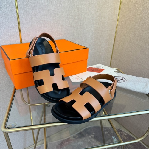 Cheap Hermes Sandal For Men #1217293 Replica Wholesale [$80.00 USD] [ITEM#1217293] on Replica Hermes Sandal