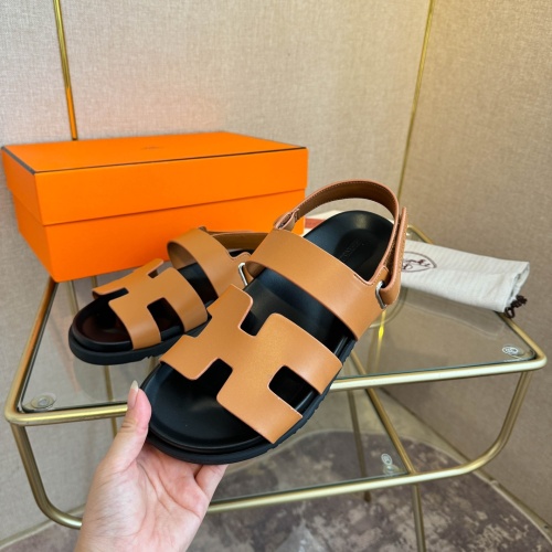 Cheap Hermes Sandal For Men #1217293 Replica Wholesale [$80.00 USD] [ITEM#1217293] on Replica Hermes Sandal