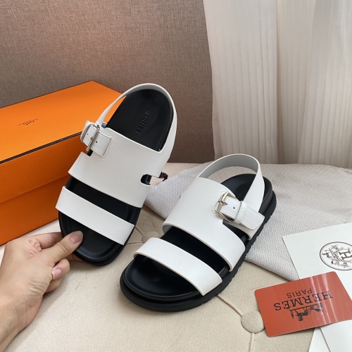 Cheap Hermes Sandal For Men #1217295 Replica Wholesale [$80.00 USD] [ITEM#1217295] on Replica Hermes Sandal