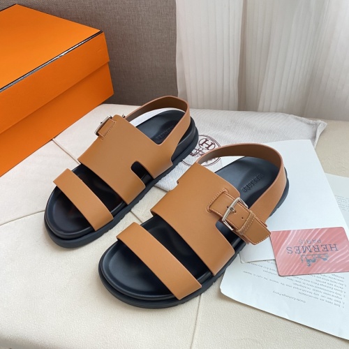 Cheap Hermes Sandal For Men #1217297 Replica Wholesale [$80.00 USD] [ITEM#1217297] on Replica Hermes Sandal