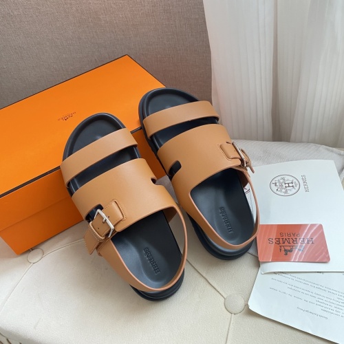 Cheap Hermes Sandal For Men #1217297 Replica Wholesale [$80.00 USD] [ITEM#1217297] on Replica Hermes Sandal