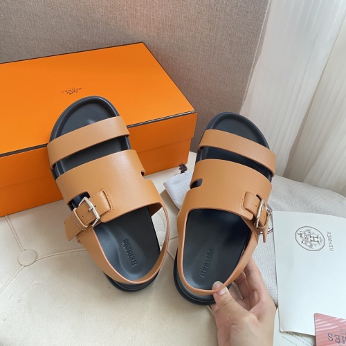 Cheap Hermes Sandal For Men #1217297 Replica Wholesale [$80.00 USD] [ITEM#1217297] on Replica Hermes Sandal