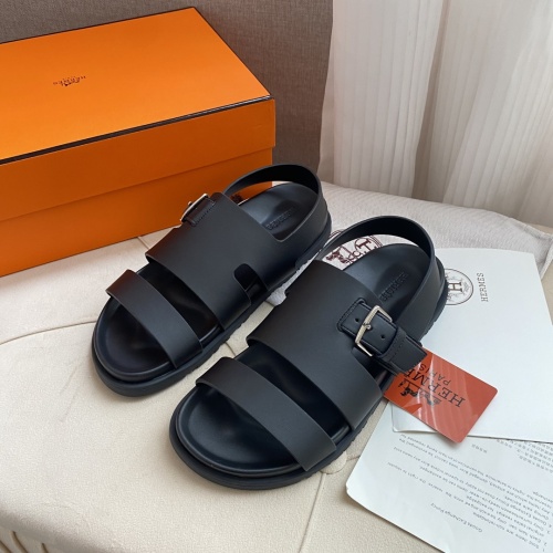 Cheap Hermes Sandal For Men #1217300 Replica Wholesale [$80.00 USD] [ITEM#1217300] on Replica Hermes Sandal