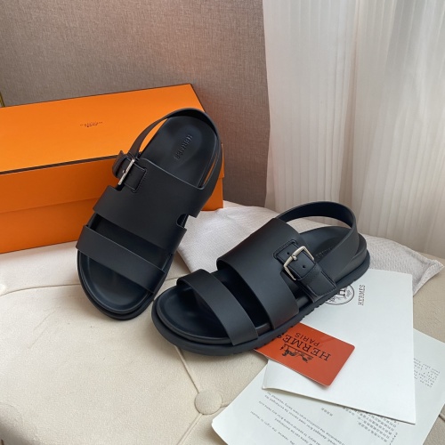 Cheap Hermes Sandal For Men #1217300 Replica Wholesale [$80.00 USD] [ITEM#1217300] on Replica Hermes Sandal