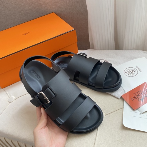 Cheap Hermes Sandal For Men #1217300 Replica Wholesale [$80.00 USD] [ITEM#1217300] on Replica Hermes Sandal