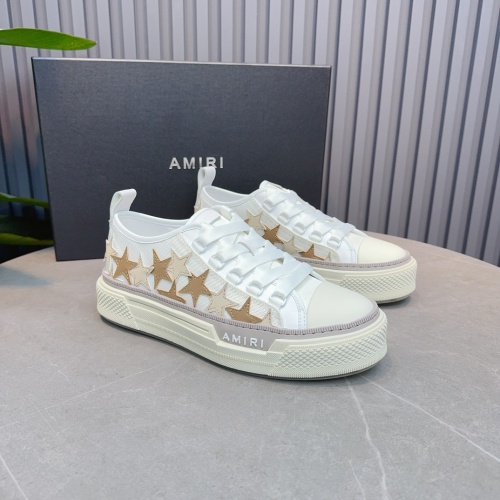 Cheap Amiri Casual Shoes For Men #1217415 Replica Wholesale [$112.00 USD] [ITEM#1217415] on Replica Amiri Casual Shoes