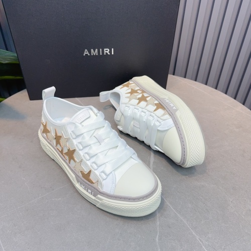 Cheap Amiri Casual Shoes For Men #1217415 Replica Wholesale [$112.00 USD] [ITEM#1217415] on Replica Amiri Casual Shoes