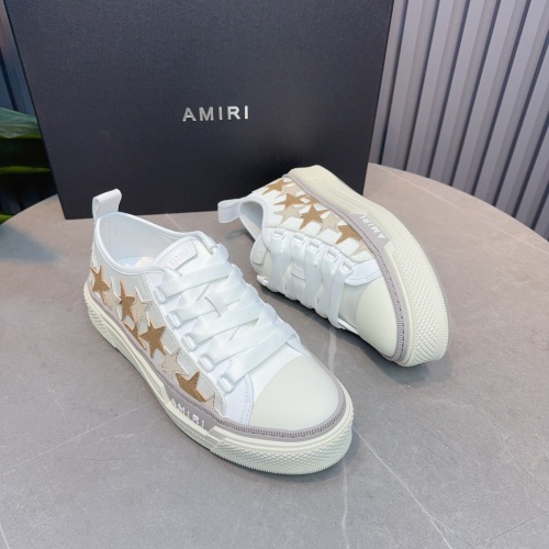 Cheap Amiri Casual Shoes For Women #1217416 Replica Wholesale [$112.00 USD] [ITEM#1217416] on Replica Amiri Casual Shoes