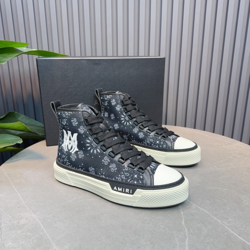 Cheap Amiri High Tops Shoes For Women #1217528 Replica Wholesale [$122.00 USD] [ITEM#1217528] on Replica Amiri High Tops Shoes