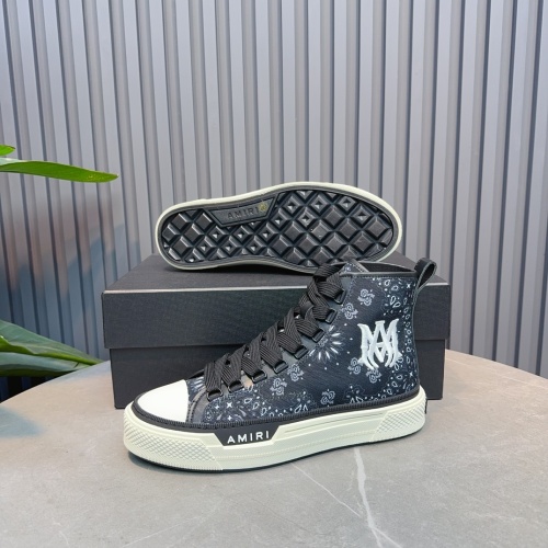 Cheap Amiri High Tops Shoes For Women #1217528 Replica Wholesale [$122.00 USD] [ITEM#1217528] on Replica Amiri High Tops Shoes