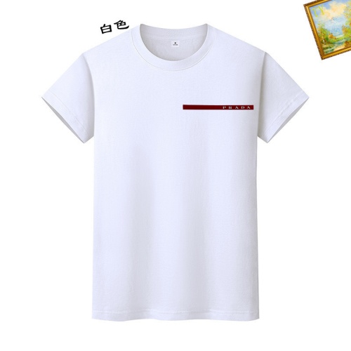 Cheap Prada T-Shirts Short Sleeved For Unisex #1217586 Replica Wholesale [$25.00 USD] [ITEM#1217586] on Replica Prada T-Shirts