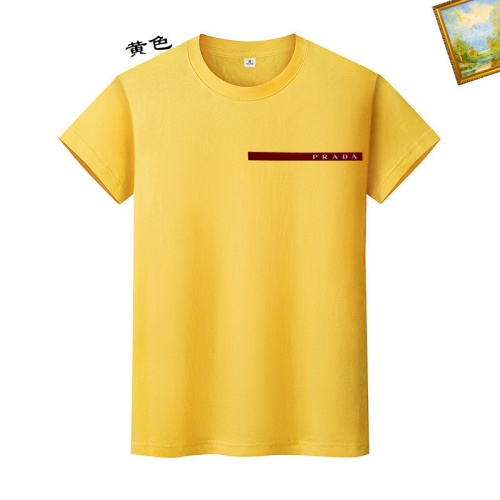 Cheap Prada T-Shirts Short Sleeved For Unisex #1217588 Replica Wholesale [$25.00 USD] [ITEM#1217588] on Replica Prada T-Shirts