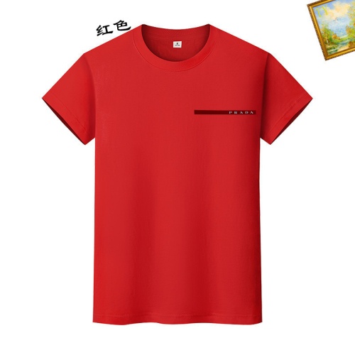 Cheap Prada T-Shirts Short Sleeved For Unisex #1217589 Replica Wholesale [$25.00 USD] [ITEM#1217589] on Replica Prada T-Shirts