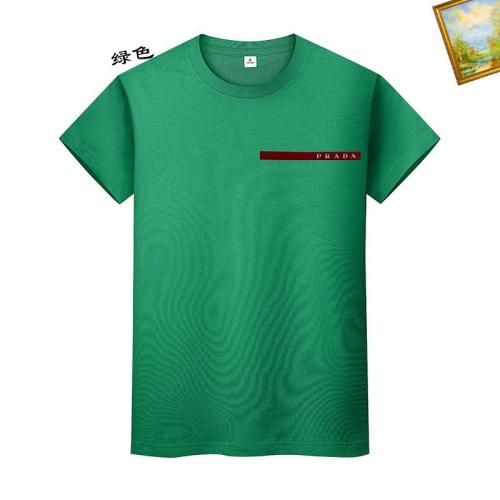 Cheap Prada T-Shirts Short Sleeved For Unisex #1217590 Replica Wholesale [$25.00 USD] [ITEM#1217590] on Replica Prada T-Shirts