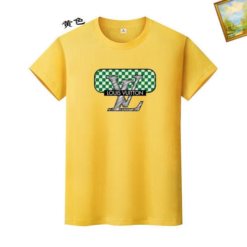 Cheap Louis Vuitton LV T-Shirts Short Sleeved For Unisex #1217645 Replica Wholesale [$25.00 USD] [ITEM#1217645] on Replica Louis Vuitton LV T-Shirts