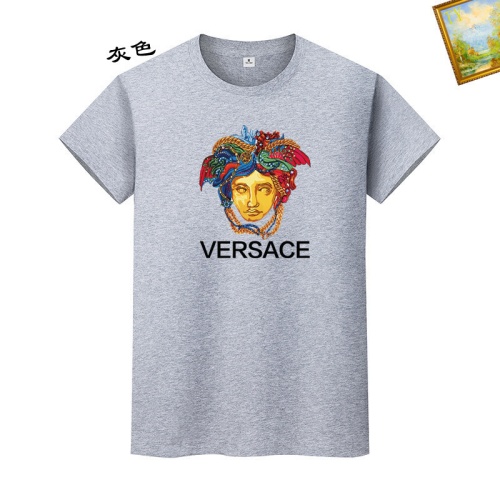 Cheap Versace T-Shirts Short Sleeved For Unisex #1217680 Replica Wholesale [$25.00 USD] [ITEM#1217680] on Replica Versace T-Shirts