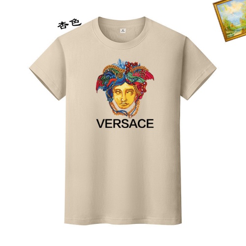 Cheap Versace T-Shirts Short Sleeved For Unisex #1217681 Replica Wholesale [$25.00 USD] [ITEM#1217681] on Replica Versace T-Shirts