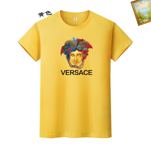 Cheap Versace T-Shirts Short Sleeved For Unisex #1217682 Replica Wholesale [$25.00 USD] [ITEM#1217682] on Replica Versace T-Shirts