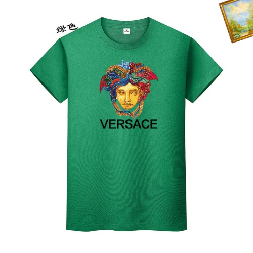 Cheap Versace T-Shirts Short Sleeved For Unisex #1217684 Replica Wholesale [$25.00 USD] [ITEM#1217684] on Replica Versace T-Shirts